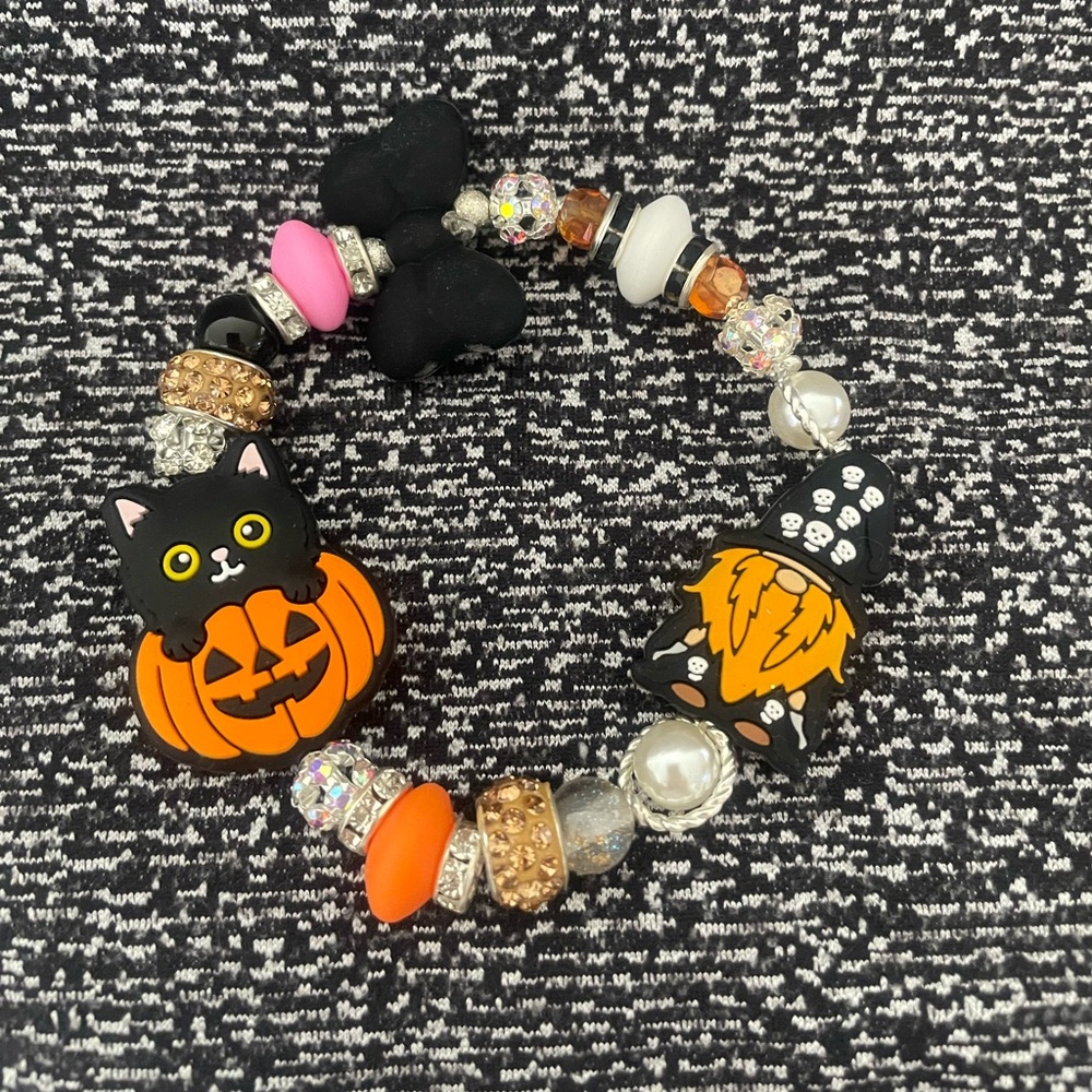 spooky halloween bracelet